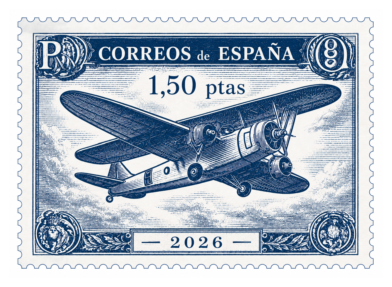 Postal Ilustrada Boda